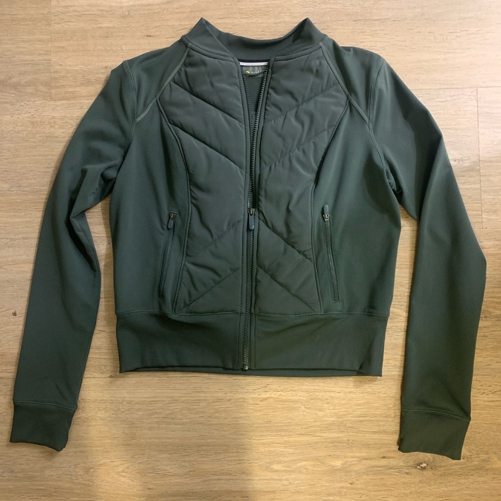 Zella Green Workout Jacket Medium